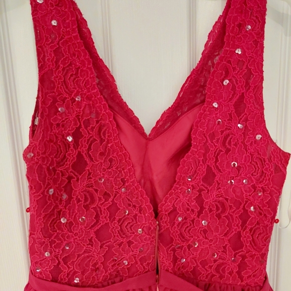 Bridal Glee Cherry Bridesmaid Gown - Picture 4 of 6